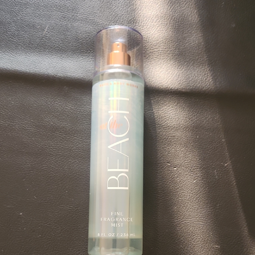 Bath & Body Works Beach Fragrance Mist - Blue and Gold